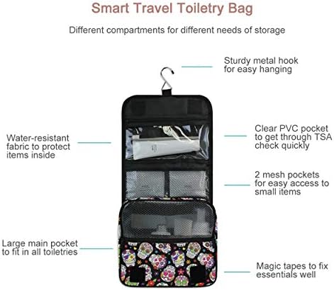 senya Hanging Travel Toiletry Bag Kit Makeup Case Cosmetics Organizer - Image 3