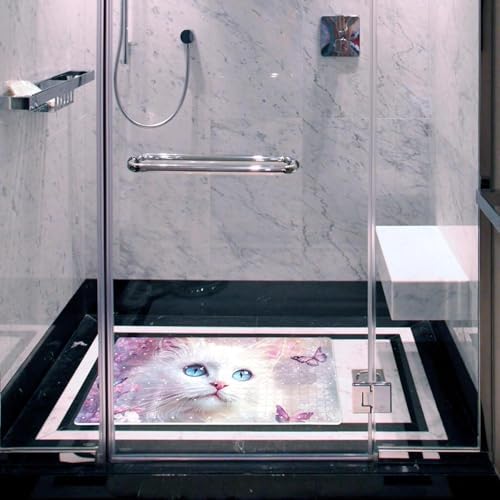 Non Slip Shower Mat Bathtub Mat 15.1x26.8 Inch, Quick Dry Bath Mat - Image 6