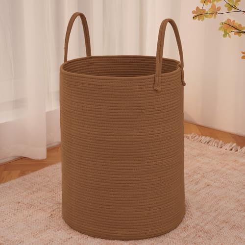 JMvicyroam 60L Cotton Rope Laundry Basket Hamper by JMvicyroam