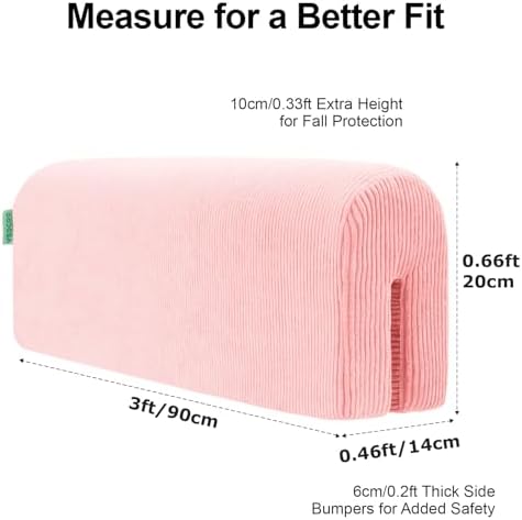 AEOCOO Bed Rail Bumpers for Toddlers, U-Shaped 3 Ft Kid Bed Bumpers - Image 3