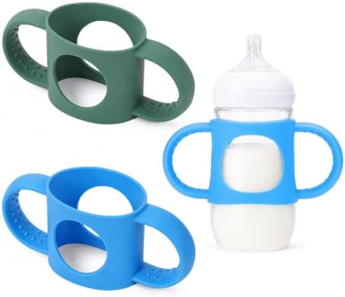 BUSOHA 2 Pack Silicone Sleeves for Avent Natural Baby Bottle by BUSOHA