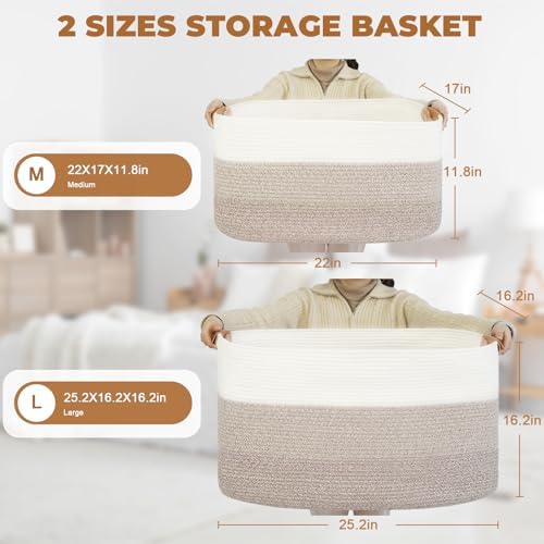 danpinera 108L Large Blanket Basket - Image 5