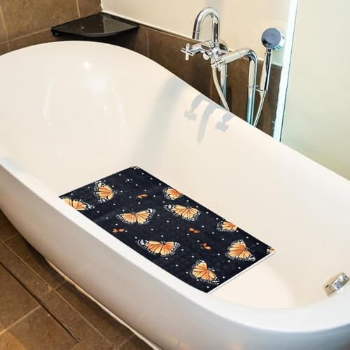 Non Slip Shower Mat Bathtub Mat 15.1x26.8 Inch, Quick Dry Bath Mat - Image 4