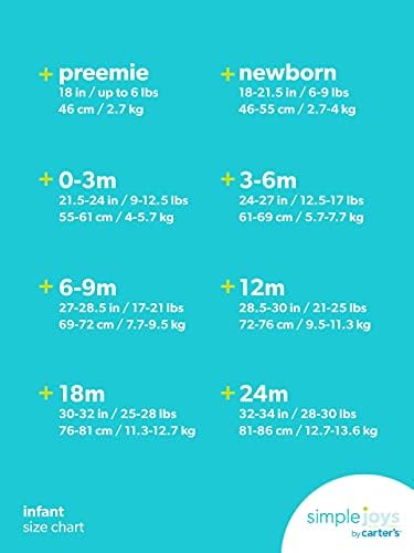 Simple Joys Baby Girl's 7 pack teething bib Accessory, One Size - Image 4