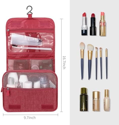 Lcsmaokin Large Capacity Toiletry Bag Travel Bag - Image 5