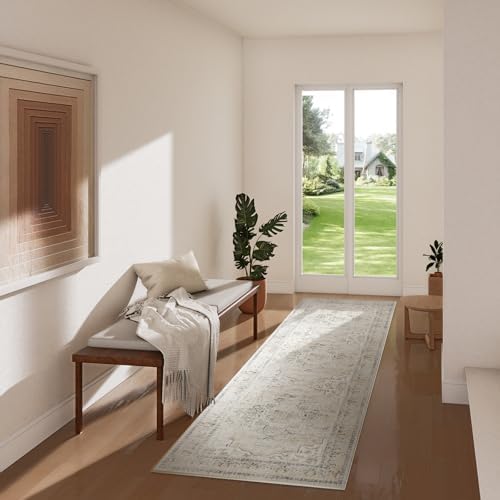 Washable Kitchen Rugs Runners for Hallways: 2'6"x8' Long Carpet Runner Rug - Image 6