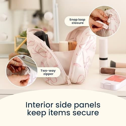 Tiny Twinkle Waterproof Travel Toiletry & Makeup Bag Organizer | Makeup Pouch - Image 5