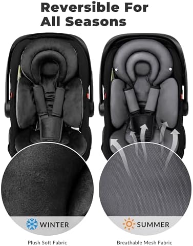 TinlyFinly Infant Car Seat Insert - Image 6