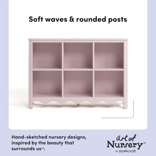 Storkcraft Casablanca 6 Cube Organizer Bookcase - Image 4