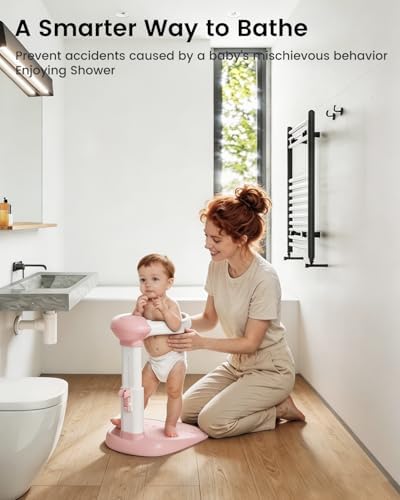 COOSEYA® Baby Shower Stand, Toddler Bath Stand Support - Image 4
