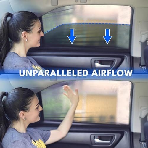 EcoNour Car Window Screen for Honda CR-V 2 Pack - Image 4