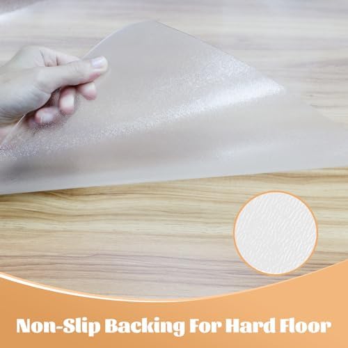 KMAT Office Chair Mat, Easy Glide Hard Wood Tile Floor Mats - Image 7