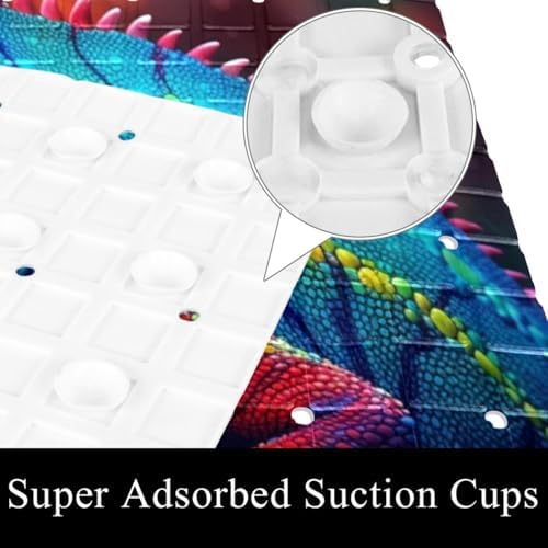 Shower Mat Non Slip, Chameleon Anti Slip Bath Mat - Image 3