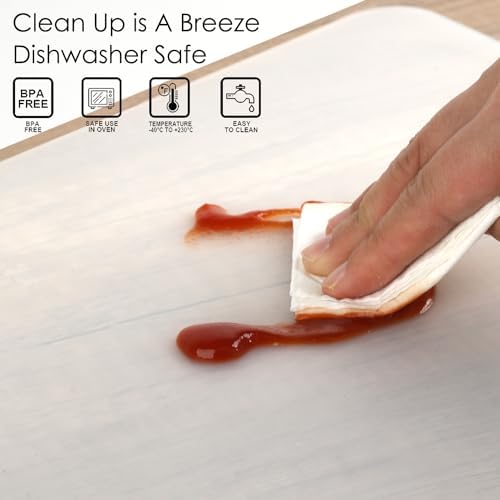 Oversize Silicone Placemat, 31.5 * 16.93" Food-Grade Flexible Silicone Table Mat - Image 4