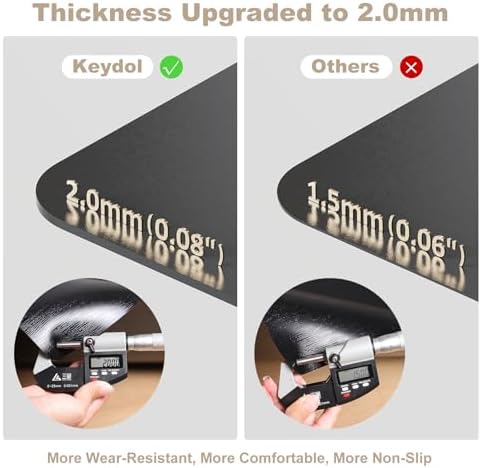 2.0mm 40"x 50" Extra Thick Heavy Duty Chair Mat - Image 2