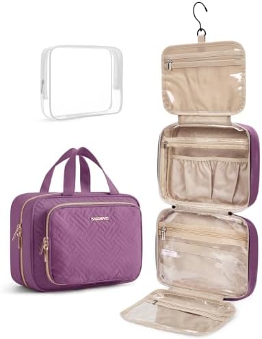 BAGSMART Toiletry Bag Hanging Travel Makeup Organizer by BAGSMART
