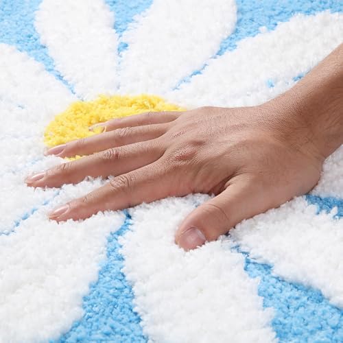 Cute Bath Mat, Water Absorption Non Slip Mat, Soft Machine Wash Rug Mat - Image 4