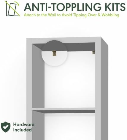 Furinno Cubic Extra Thick 5-Cube Closet Organizers and Storage - Image 3