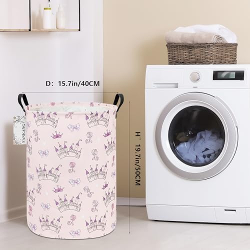Castle Storage Bin Foldable Nursery Basket - Image 2