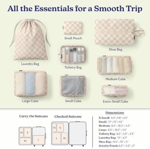 Vandel Compression Packing Cubes, Travel Organizer Bags - Image 3