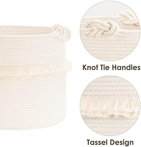 CherryNow 45L Woven Rope Baby Basket - Image 4