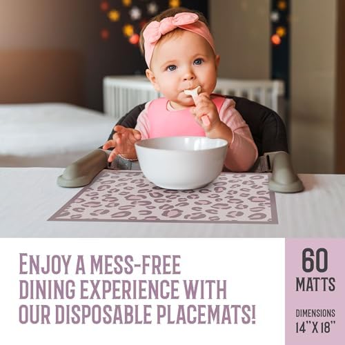 Disposable Placemats for Baby Toddlers Kids | Table Mat - Image 2