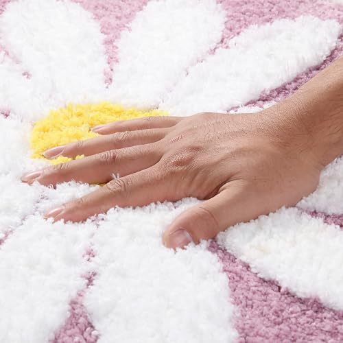 Cute Bath Mat, Water Absorption Non Slip Mat, Soft Machine Wash Rug Mat - Image 3