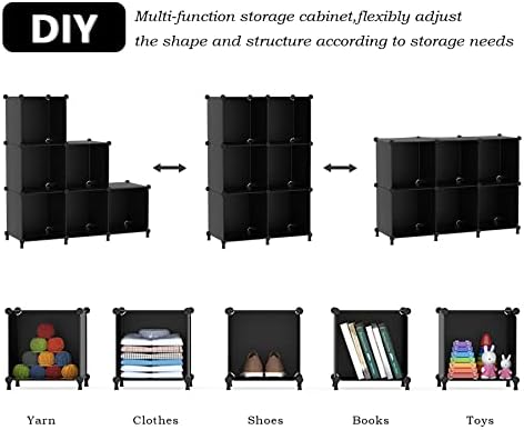 AWTATOS Closet Organizers and Storage, 6 Cube Storage Organizer - Image 6
