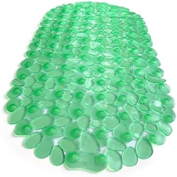 “Pebbles” Non-Slip Bathtub & Shower Mat 27”x14” Oval - Image 3
