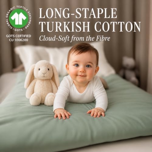 GOTS Organic Bassinet Sheets Compatible - Image 2