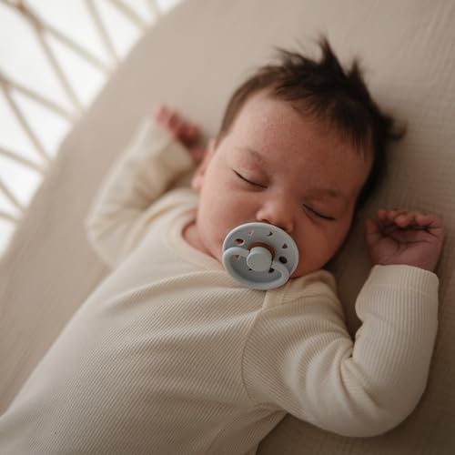 mushie Extra Soft Muslin Fitted MINI Crib Sheet | 24"x 38" - Image 5