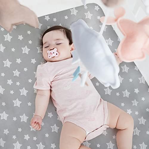 Crib Sheets for Boys 4 Pack, Fitted Crib Sheets - Image 2