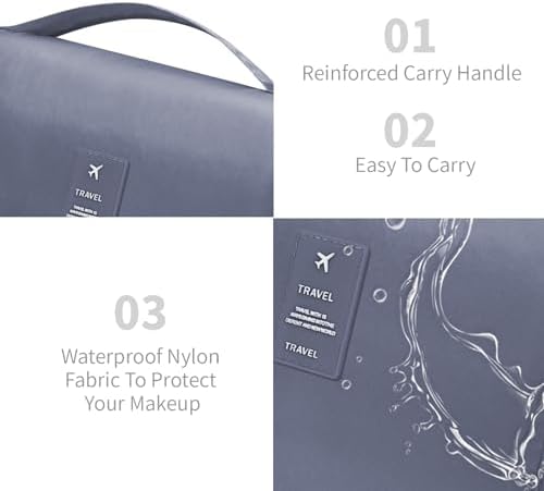 Lcsmaokin Large Capacity Toiletry Bag Travel Bag - Image 4
