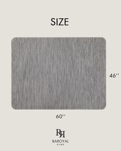 BARoyal Office Chair Mat for Hardwood Floor Under Desk Computer Rolling Chair - Image 6
