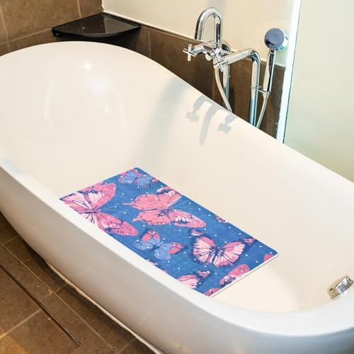 Shower Mat Bathtub Mat, 26.8x15.1 inch, Non-Slip Bath Mat - Image 5