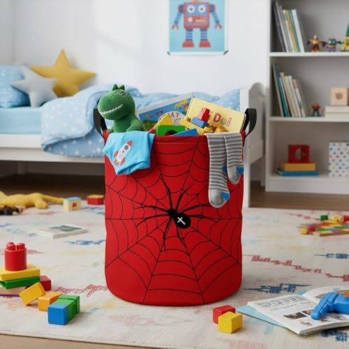 Baby Laundry Basket Baby Nursery Hamper Kids Laundry Basket Toy Storage Bin - Image 6