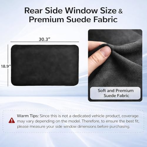 XCBYT Magnetic Car Window Shades - Image 2