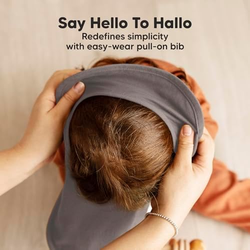 KeaBabies 8-Pack Bibs for Baby Girls, Pullover Baby Bibs - Image 4
