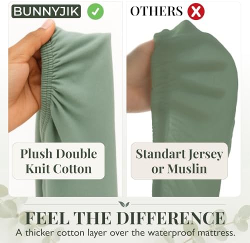 GOTS Organic Bassinet Sheets Compatible - Image 4