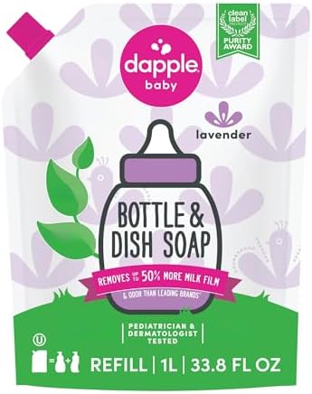 Dapple Baby Lavender Bottle & Dish Soap Refill Pouch - Image 2