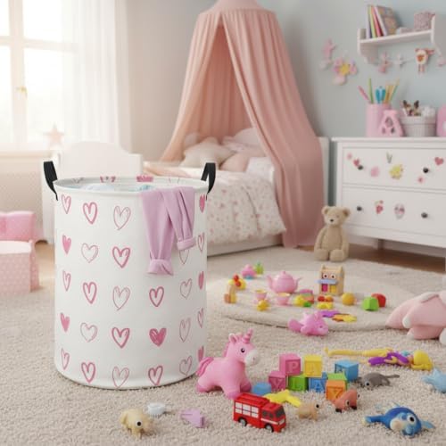 Baby Laundry Hamper kids laundry Basket Waterproof Laundry Bag - Image 4