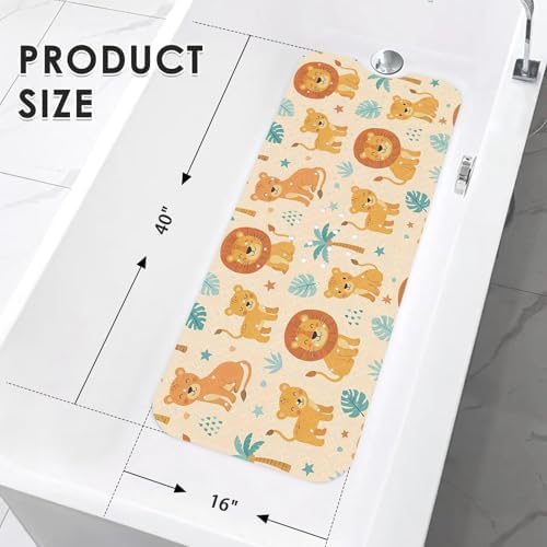 Bathtub Shower Mat 40X16 Inch, for Toddler - Image 4
