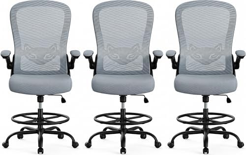 ErGear Drafting Chair, Tall Office Chair by ErGear