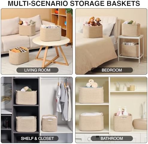 ICERZCZ Decorative Storage Baskets - Image 5