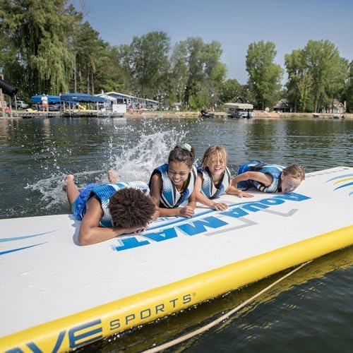 Rave Sports Inflatable Aqua Mat, Platform and Swim Dock - Image 5
