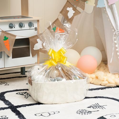 CHICVITA Large Woven Rope Gift Basket - Image 2