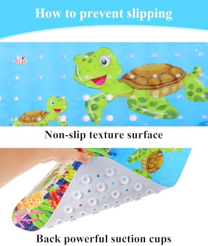 Secopad Bathtub Mat Non Slip, Cute Tub Mat - Image 5
