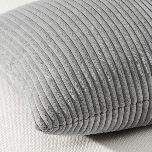 Topfinel Decorative Light Grey Throw Pillow Covers Cushion Cases, Mix and Match - Image 2