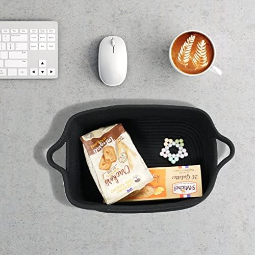 XUANGUO Medium Woven Cotton Rope Storage Basket - Image 4