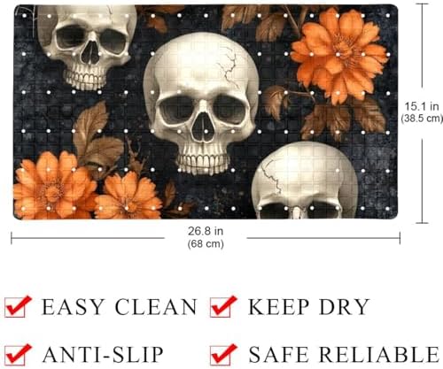 Shower Mat Bathtub Mat, 26.8x15.1 inch, Non-Slip Bath Mat - Image 4
